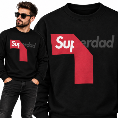 BLUZA ŚMIESZNA  SUPERDAD SUPREME